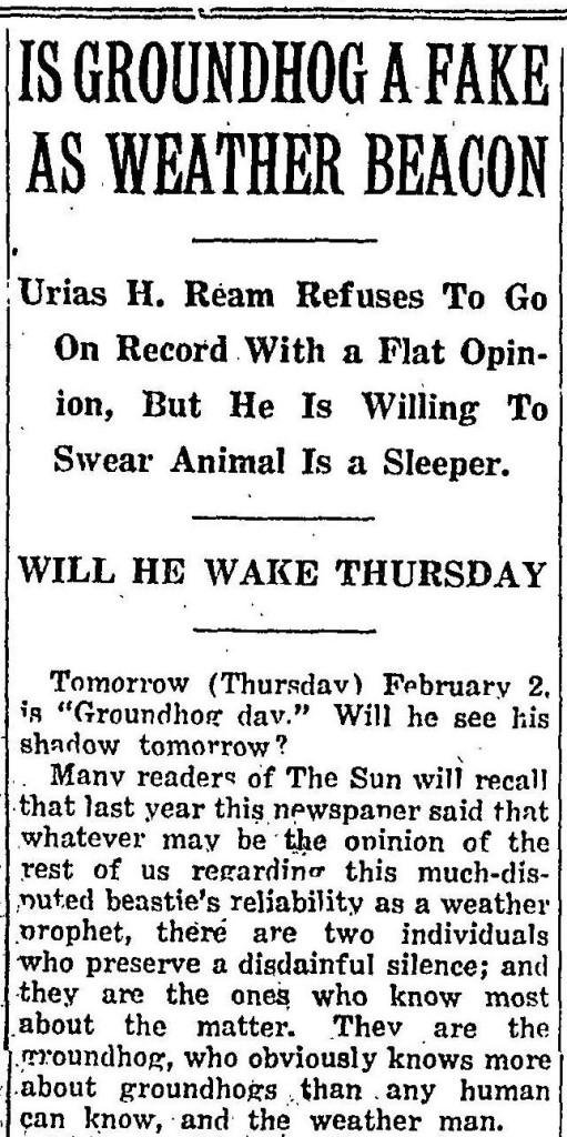 Article from "The Sun," Feb. 2, 1928, courtesy of the North Canton Public Library via Ohio Memory.