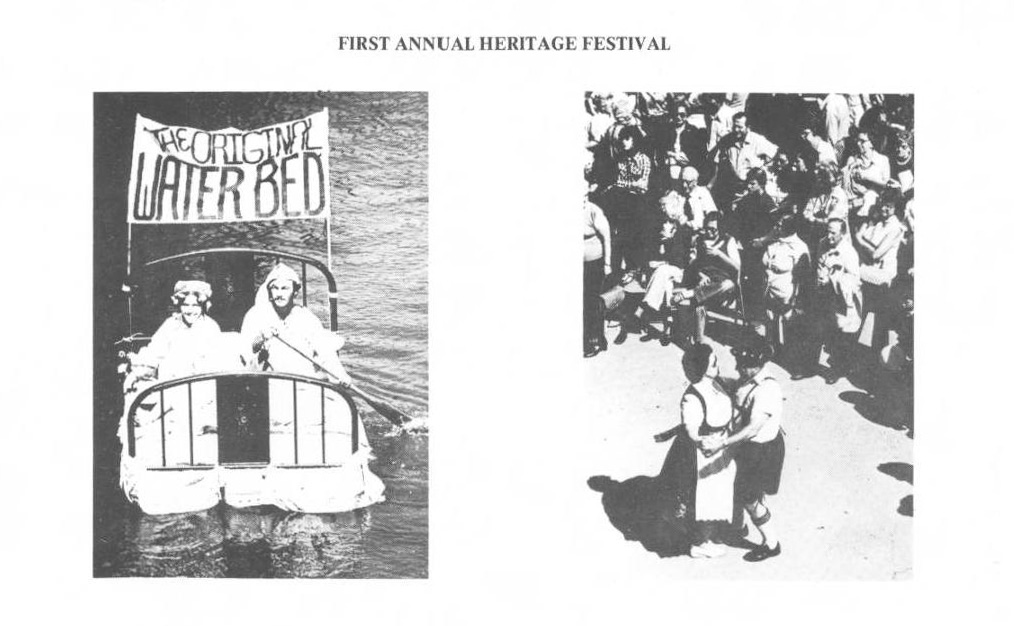 Images from the first annual Heritage Festival in Tiffin, Ohio, 1979. Courtesy of the Seneca County Digital Library via Ohio Memory.