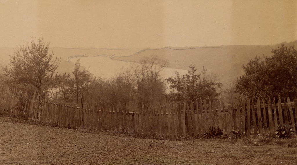 Photograph of the Ohio River from the home of abolitionist John Rankin in Ripley, Ohio. Via the Wilbur H. Siebert Collection.