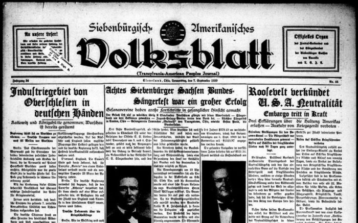 Hungarian-German Newspaper Now on Chronicling America!