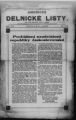 Americké Dělnické Listy = American Workingmen's News. (Cleveland, Ohio), 1918-10-25